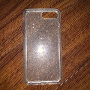 Glitter speck iPhone 8 Plus case